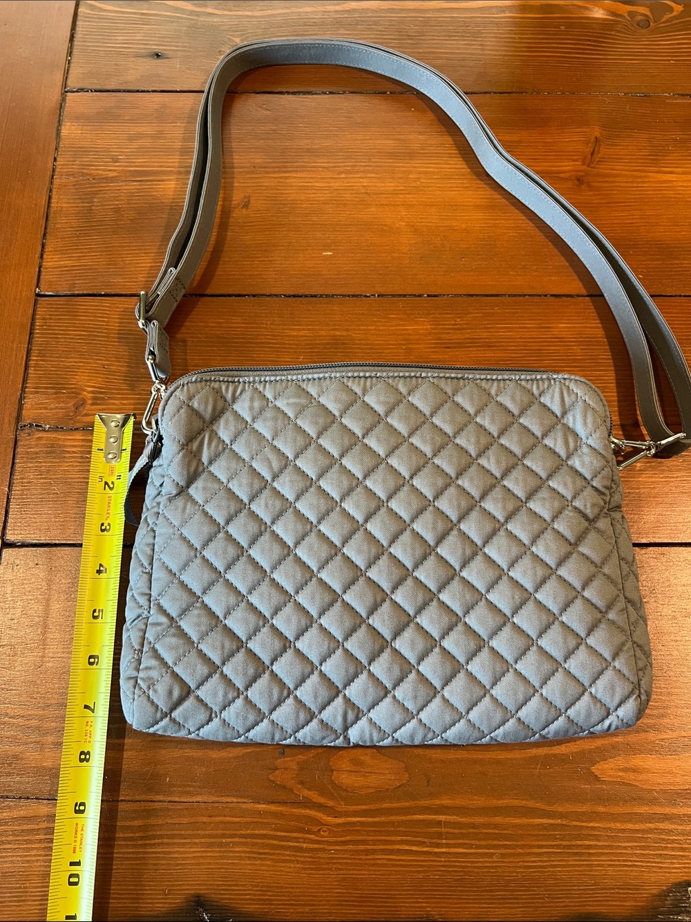 Vera Bradley Disney Minnie Mouse Triple Compartment Crossbody Bag Purse Gray - Picture 5 of 12